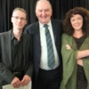 Corporate event performance with MC, George Hook image